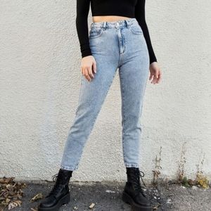 Garage High Waisted Mom Jeans